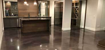 metallic epoxy floor