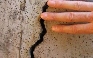 cracked concrete repair