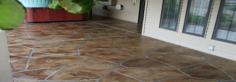 decorative concrete overlay