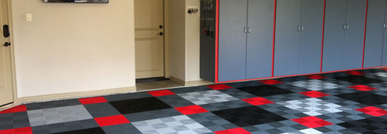 garage floor snap tiles