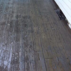 10 concrete wood floor