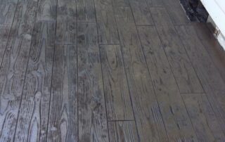 10 concrete wood floor