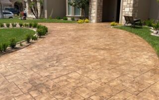 3 stamped concrete